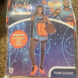 Warner Bros. Space Jam Tune Squad Costume - Blue and Orange
